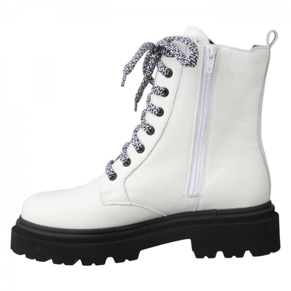 Lei By Tessamino Damenstiefel Frizzi weiss/schwarz Preisnachlass