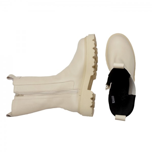Lei By Tessamino Damenstiefel Fine beige Cyber Monday