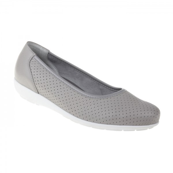Lei By Tessamino Ballerina Annabelle hellgrau Sonderangebot der Fabrik