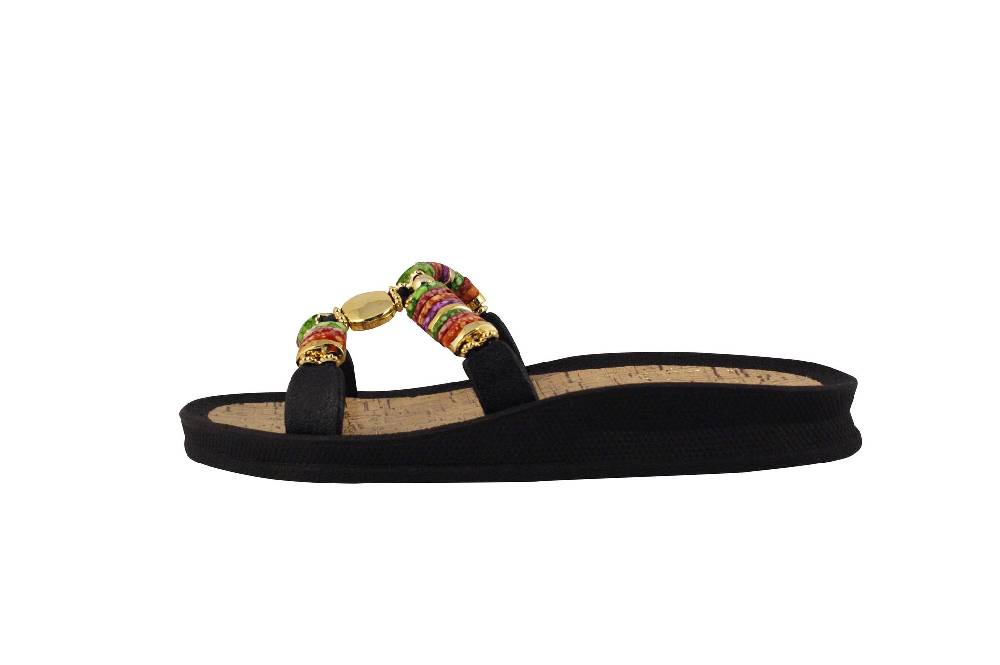 Beachandstreet Badeschuhe Damen • Rhodos • Badepantolette für Frauen mit H-Oberteil Discount Store für neue Produkte