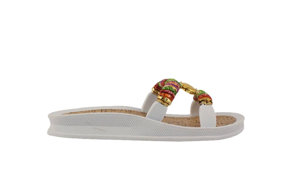 Beachandstreet Badeschuhe Damen • Rhodos • Badepantolette für Frauen mit H-Oberteil Discount Store für neue Produkte