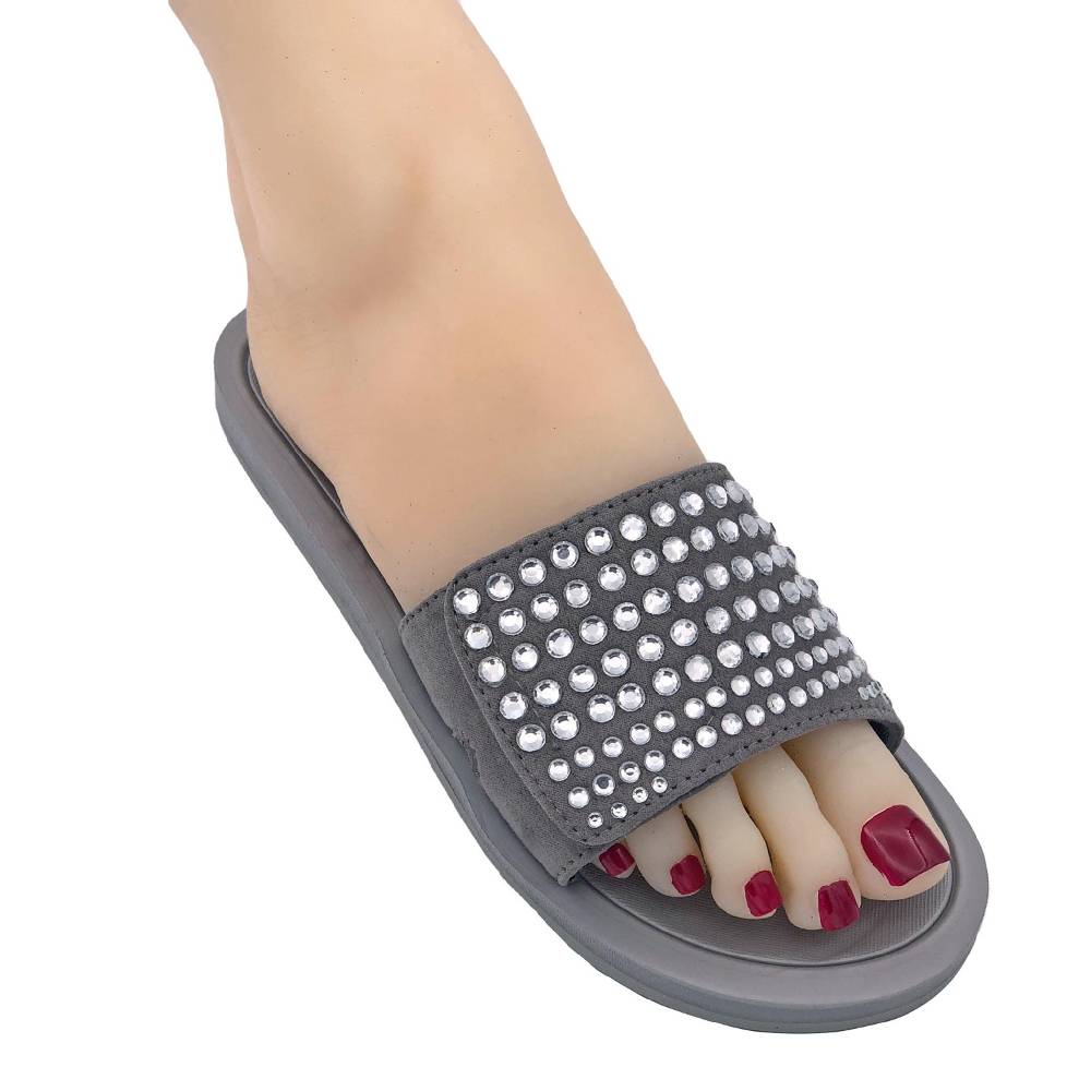 Beachandstreet Badeschuhe Rügen für Pool Wellness Spa mit Strass und Klettverschluss Clearance-Verkauf