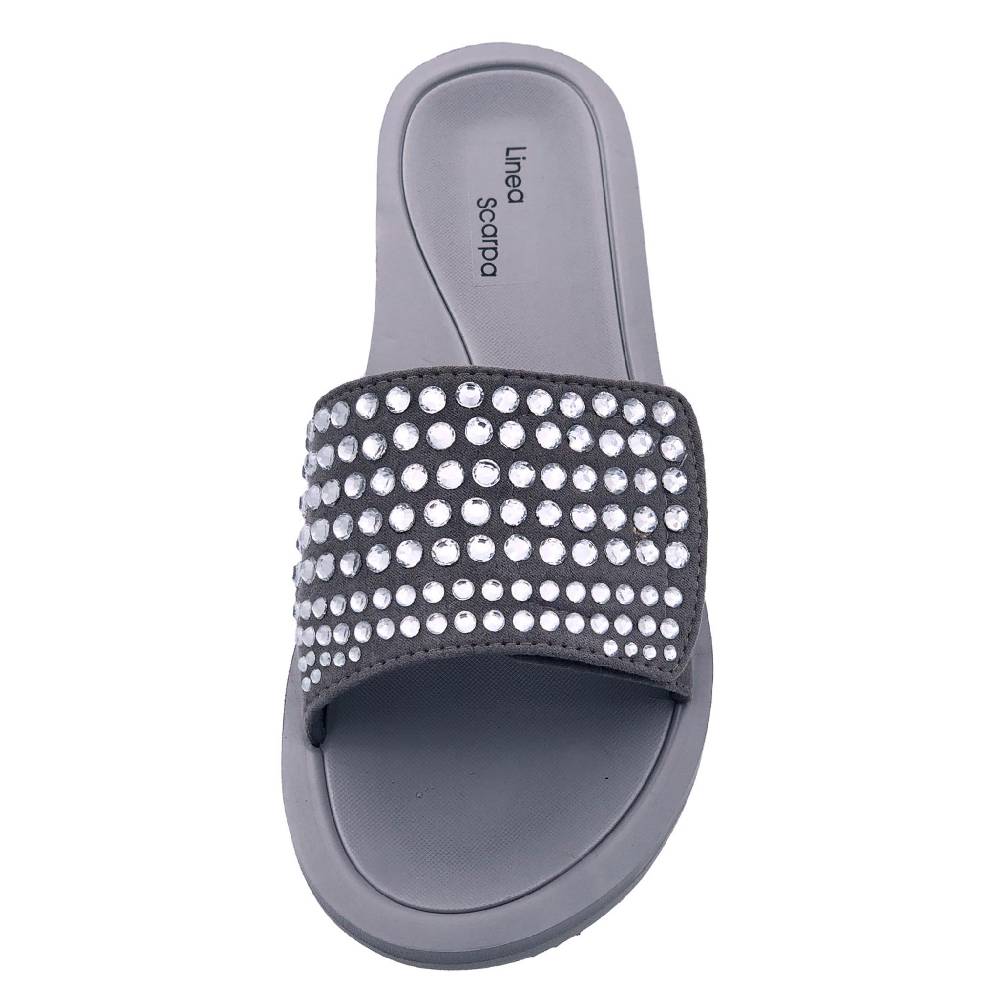 Beachandstreet Badeschuhe Rügen für Pool Wellness Spa mit Strass und Klettverschluss Clearance-Verkauf