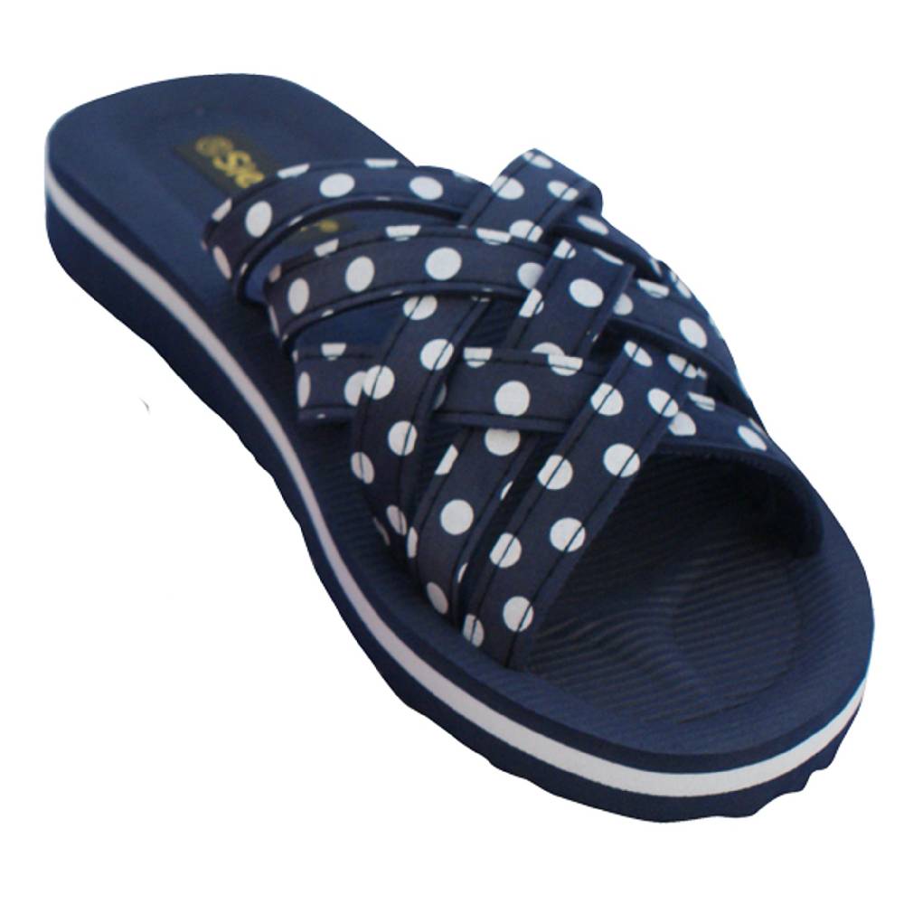 Beachandstreet Badeschuhe Damen • Beach Tupfen • sehr leicht und komfortabel • fällt klein aus Im Verkauf