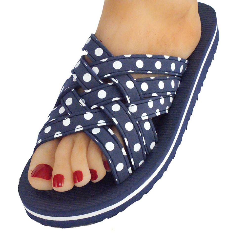 Beachandstreet Badeschuhe Damen • Beach Tupfen • sehr leicht und komfortabel • fällt klein aus Im Verkauf