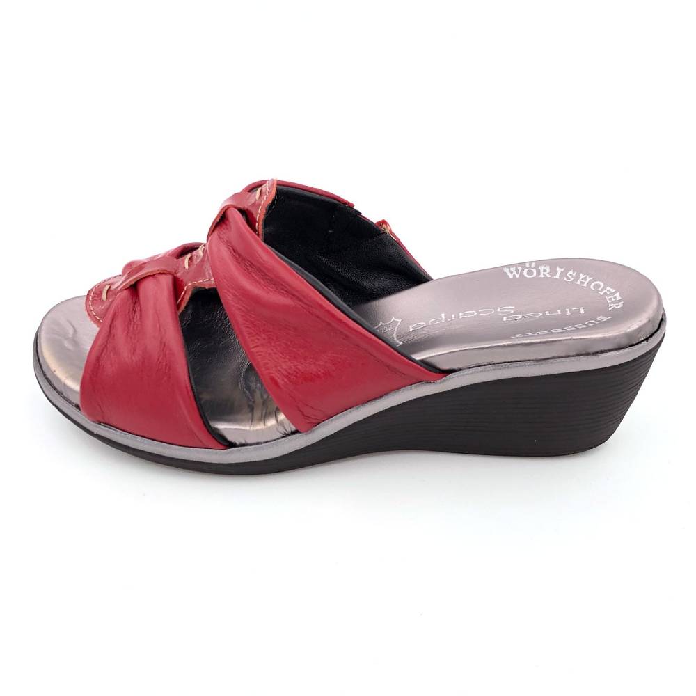 Beachandstreet Modische Fussbettsandale "Lotta F" - made in Italy Auslauf