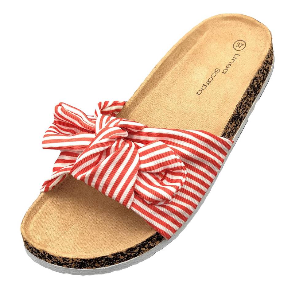 Beachandstreet Sylt - Wellness Pantolette Damen mit Fussbett von Linea Scarpa Angebote
