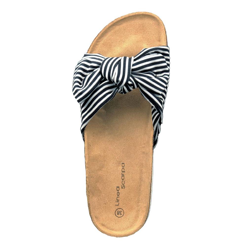 Beachandstreet Sylt - Wellness Pantolette Damen mit Fussbett von Linea Scarpa Angebote