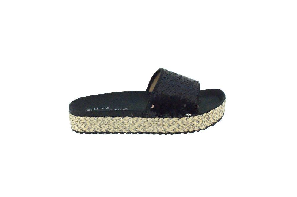 Beachandstreet Sommersandale Lucca mit Plateausohle (38 EU, schwarz) im Angebot