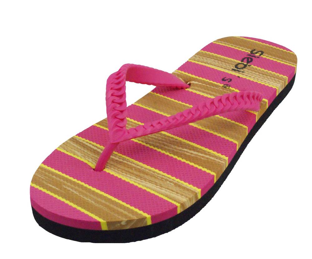 Beachandstreet Badeschuhe Damen • Maui • Zehentrenner für Frauen in knalligen Farben Blitzverkäufe
