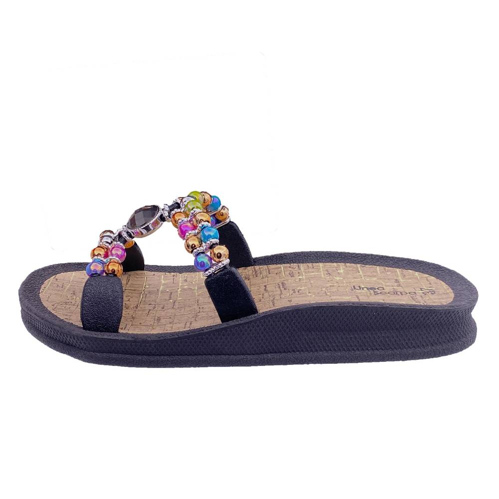 Beachandstreet Linea Scarpa Badeschuhe Damen • Syros • halluxfreundliche Badepantolette mit rutschhemmender Sohle Begrenztes Angebot