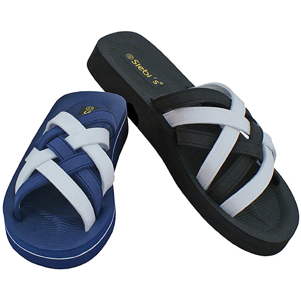 Beachandstreet Badeschuhe Damen • Beach bi-color • super leicht mit Fussbett • fällt klein aus Cyber Monday