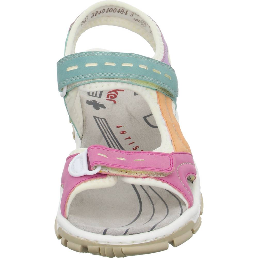 Rieker Sportliche Sandalette bis 30mm Sohlenhöhe Nur noch ein Tag übrig