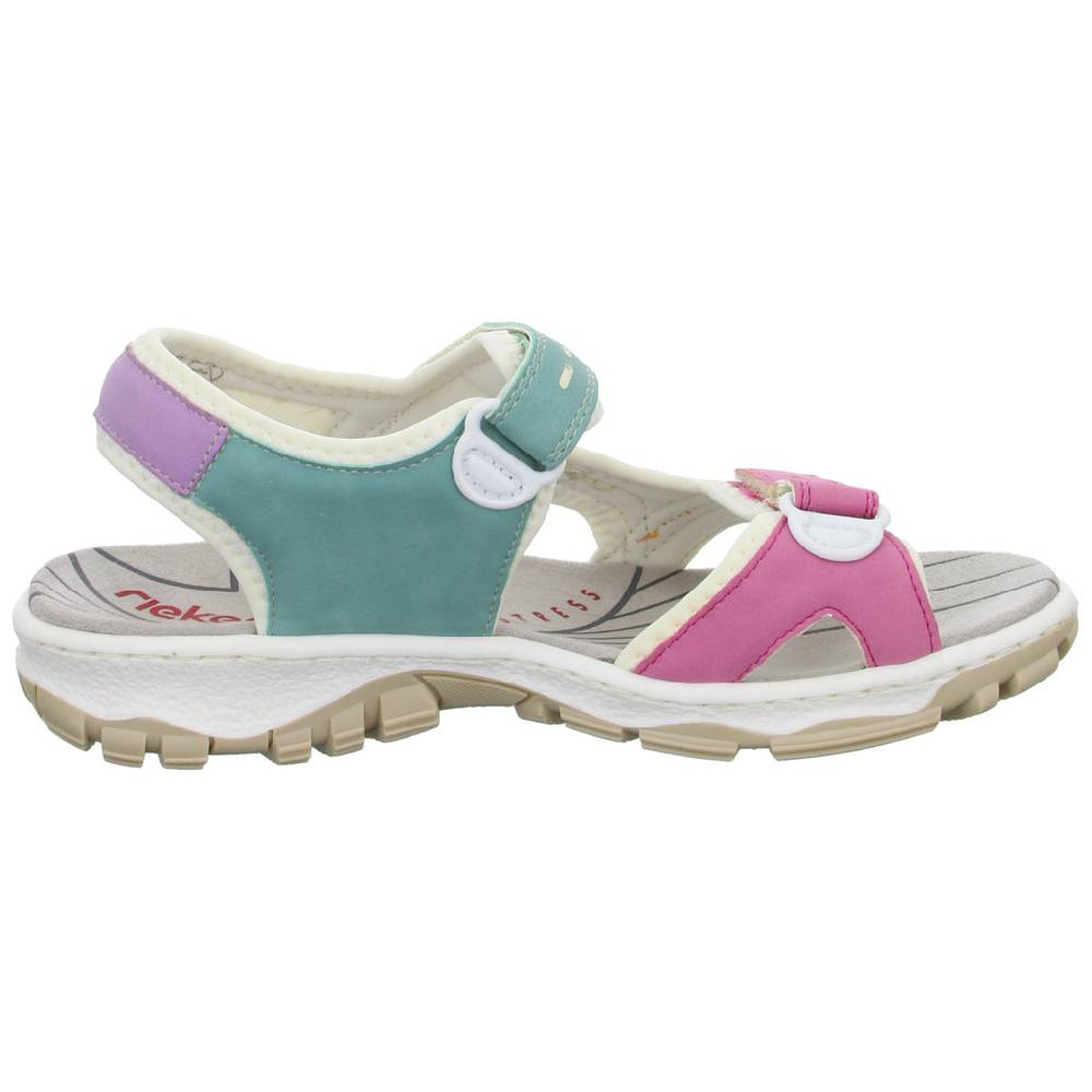 Rieker Sportliche Sandalette bis 30mm Sohlenhöhe Nur noch ein Tag übrig