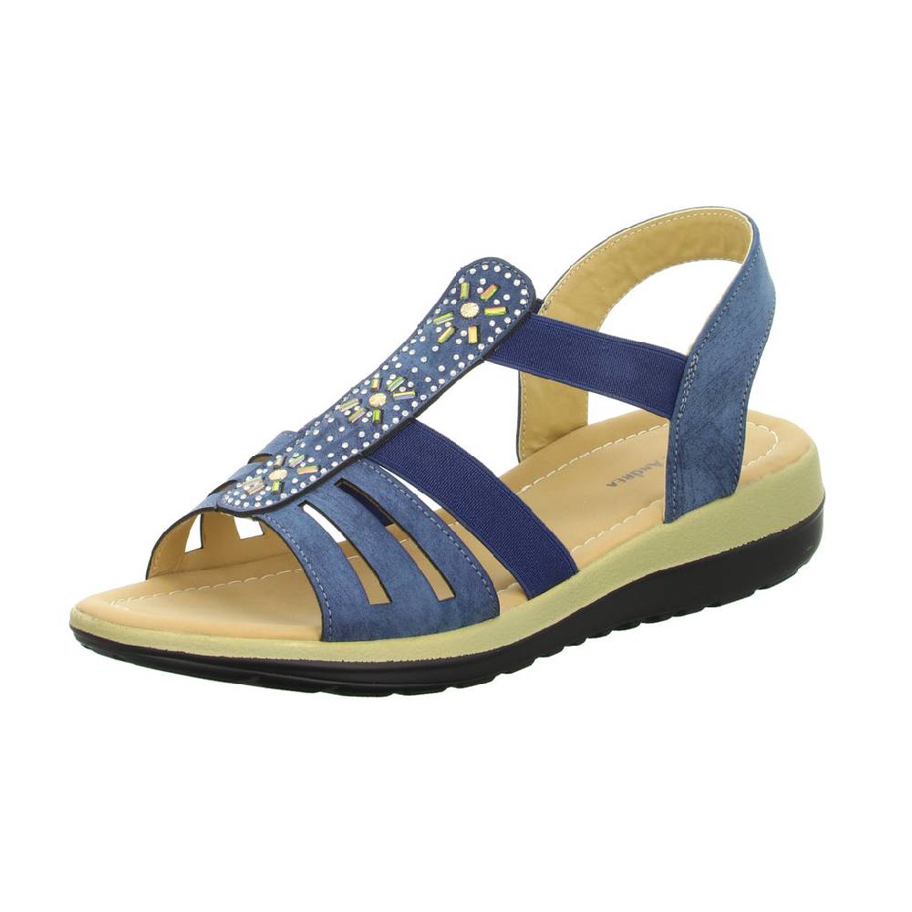 Donna Andrea Sandalette mit Mehrweite bis 30mm Sohlenhöhe Schlussverkauf