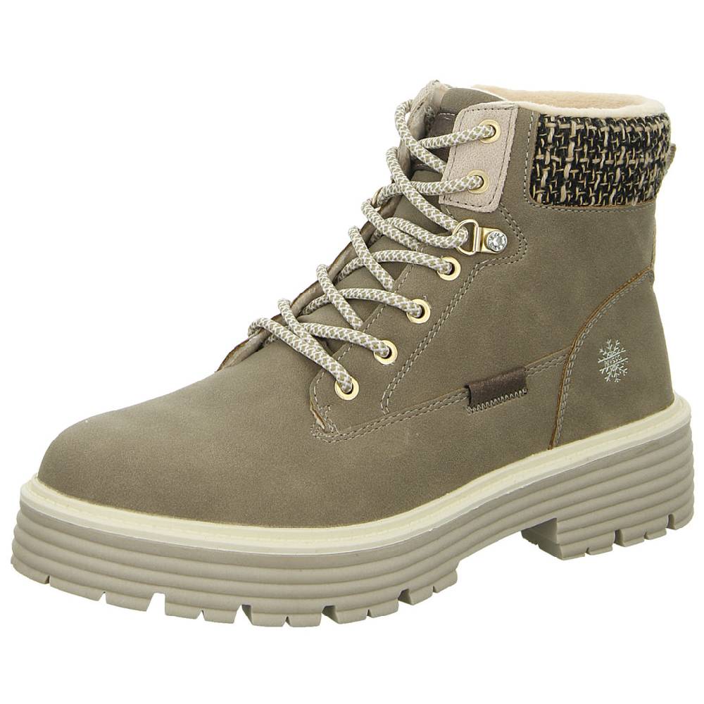 Alyssa Schnürstiefelette Warmfutter bis 35mm Absatz (casual) Tiefpreis