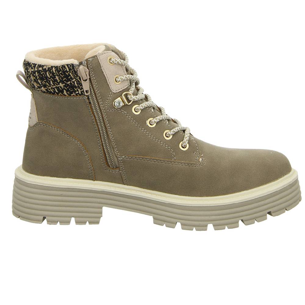 Alyssa Schnürstiefelette Warmfutter bis 35mm Absatz (casual) Tiefpreis