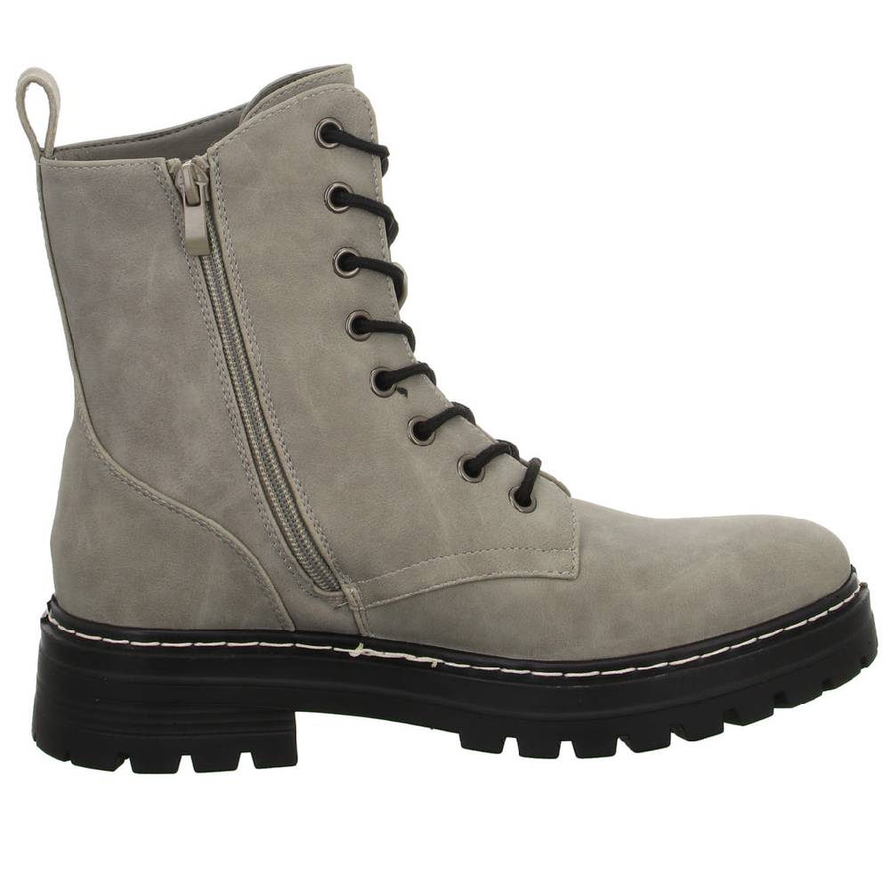 living UPDATED Schnürstiefelette Warmfutter bis 35mm Absatz (casual) Super Sparpreis