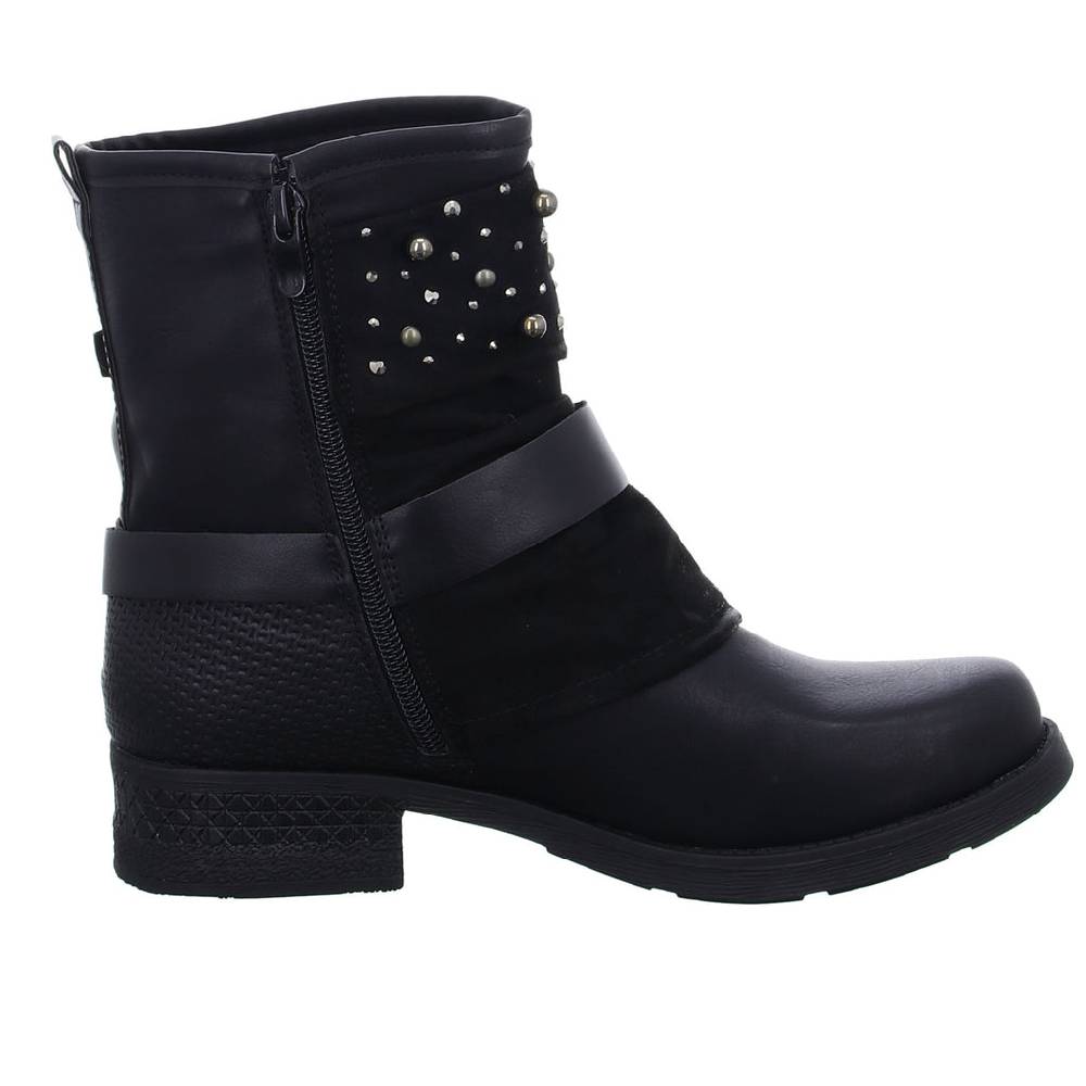 SDS Schlupf-/Reißverschlußstiefelette Warmfutter bis 35mm Absatz (casual) Kostenlose Rückgabe