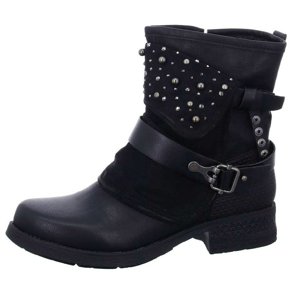 SDS Schlupf-/Reißverschlußstiefelette Warmfutter bis 35mm Absatz (casual) Kostenlose Rückgabe