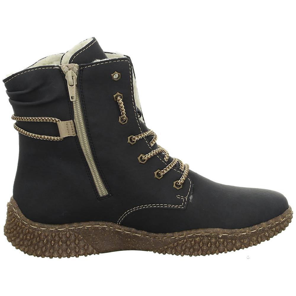 Rieker Schnürstiefelette Warmfutter bis 35mm Absatz (casual) Zeitbegrenzte Promotion