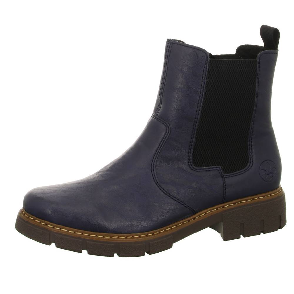 Rieker Schlupf-/Reißverschlußstiefelette Warmfutter bis 35mm Absatz (casual) Bis zu 55% Rabatt