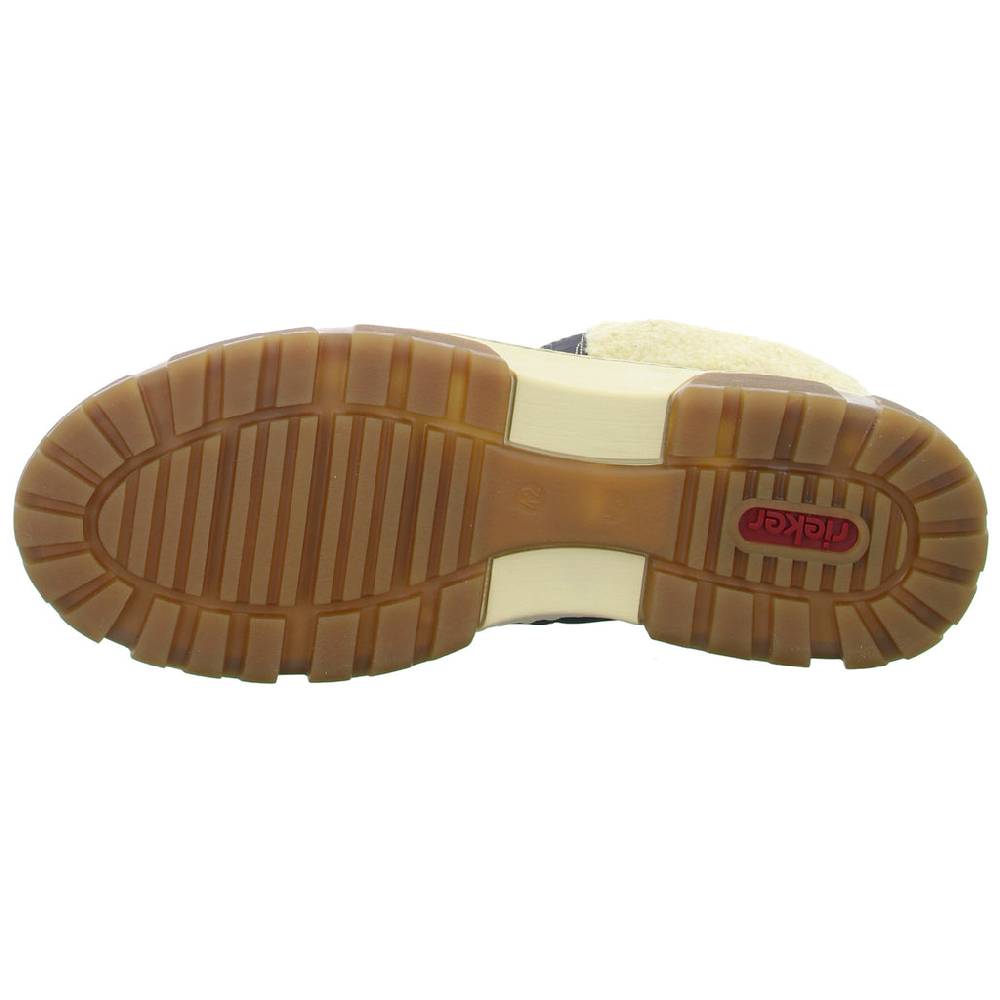 Rieker Schnürstiefelette Warmfutter bis 35mm Absatz (casual) Discount Store für neue Produkte