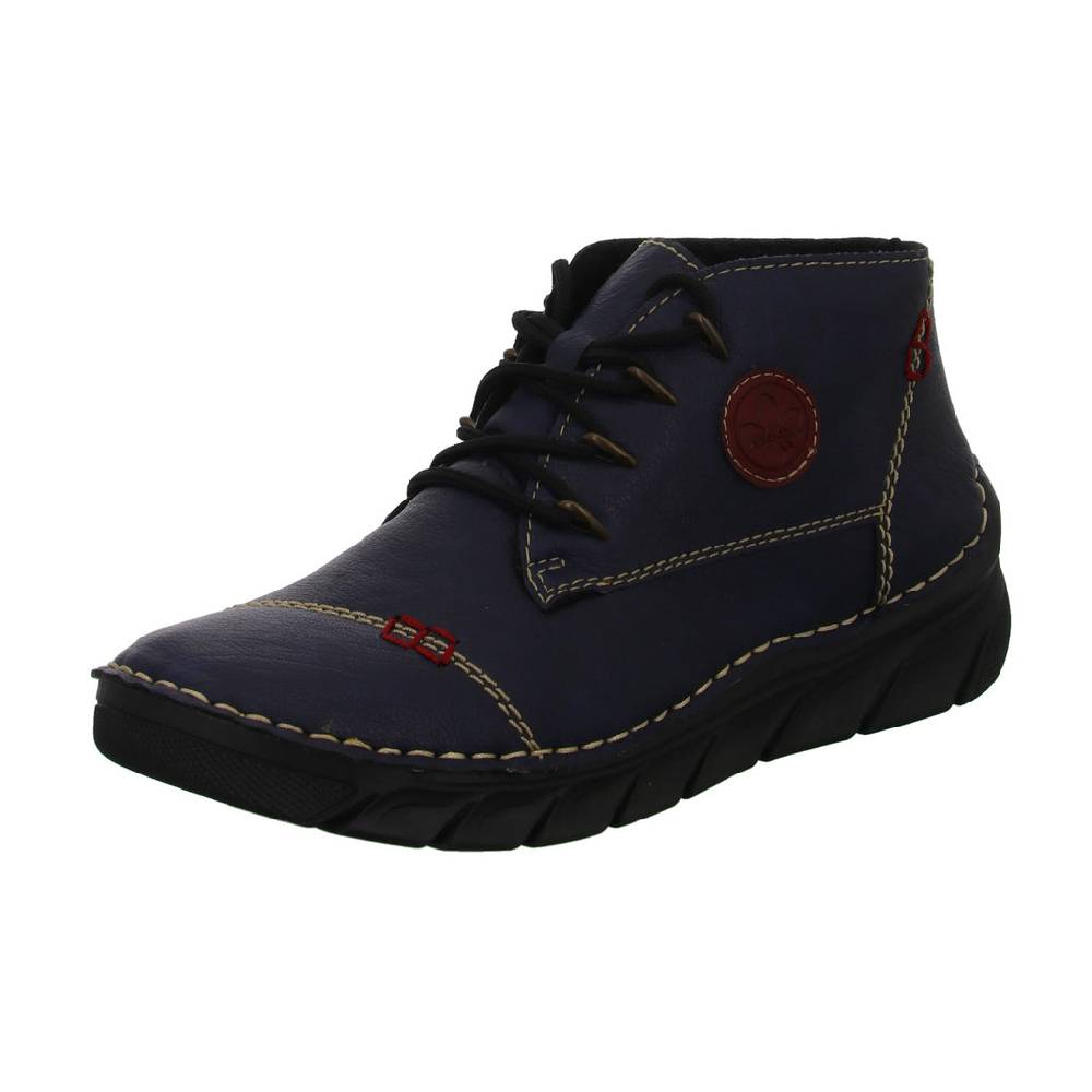 Rieker Schnürstiefelette Warmfutter bis 35mm Absatz (casual) Super Rabatt