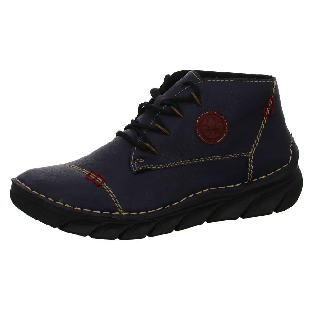 Rieker Schnürstiefelette Warmfutter bis 35mm Absatz (casual) Super Rabatt