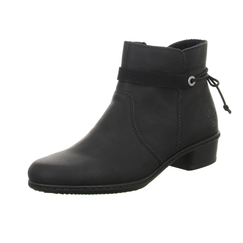 Rieker Schlupf-/Reißverschlußstiefelette Warmfutter ab 35mm Absatz Riesige Rabatte