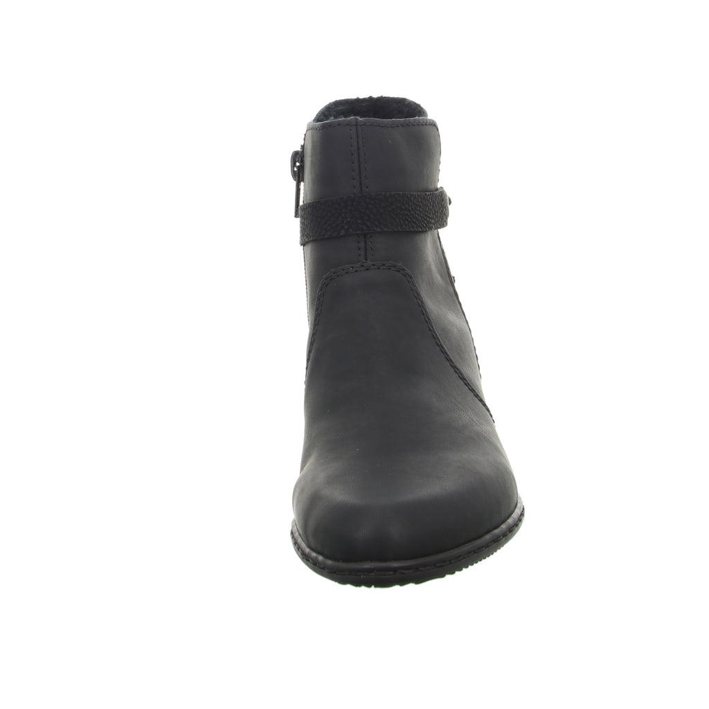 Rieker Schlupf-/Reißverschlußstiefelette Warmfutter ab 35mm Absatz Riesige Rabatte