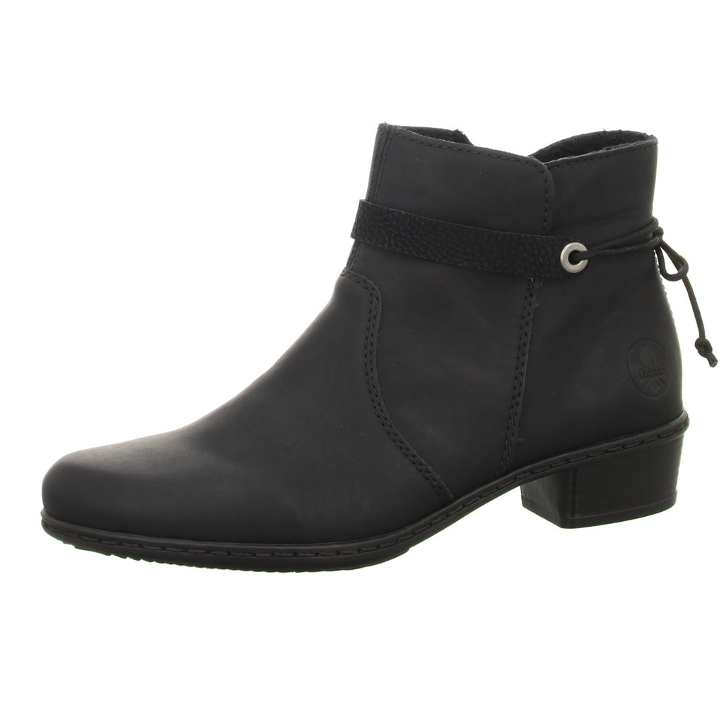 Rieker Schlupf-/Reißverschlußstiefelette Warmfutter ab 35mm Absatz Riesige Rabatte