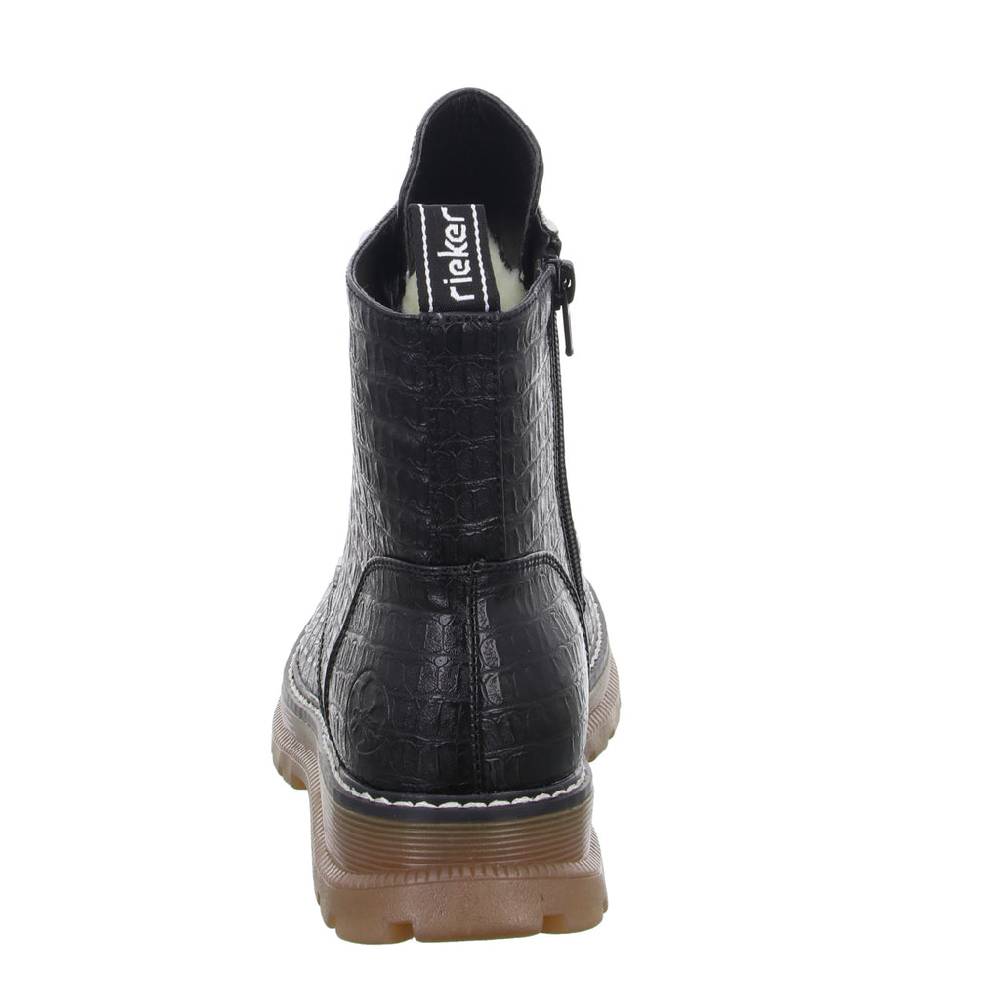 Rieker Schnürstiefelette Warmfutter bis 35mm Absatz (casual) Begrenzt auf 3 Tage