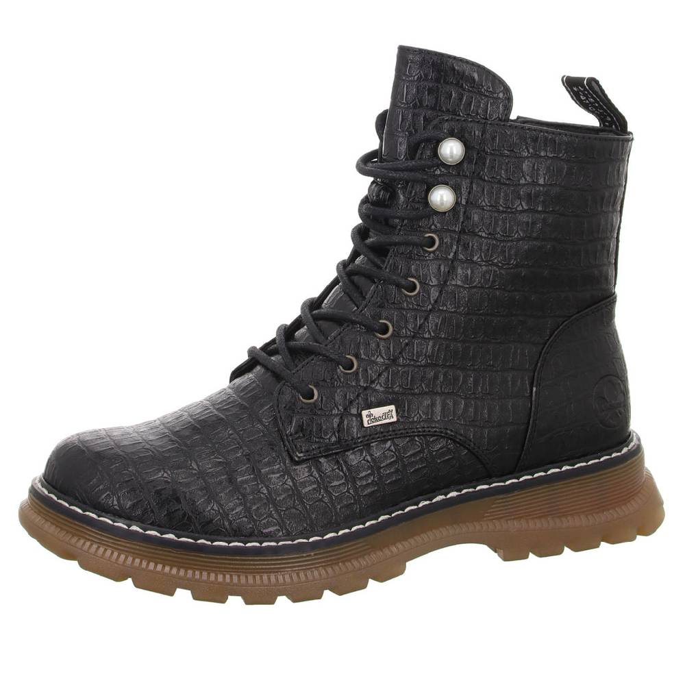 Rieker Schnürstiefelette Warmfutter bis 35mm Absatz (casual) Begrenzt auf 3 Tage