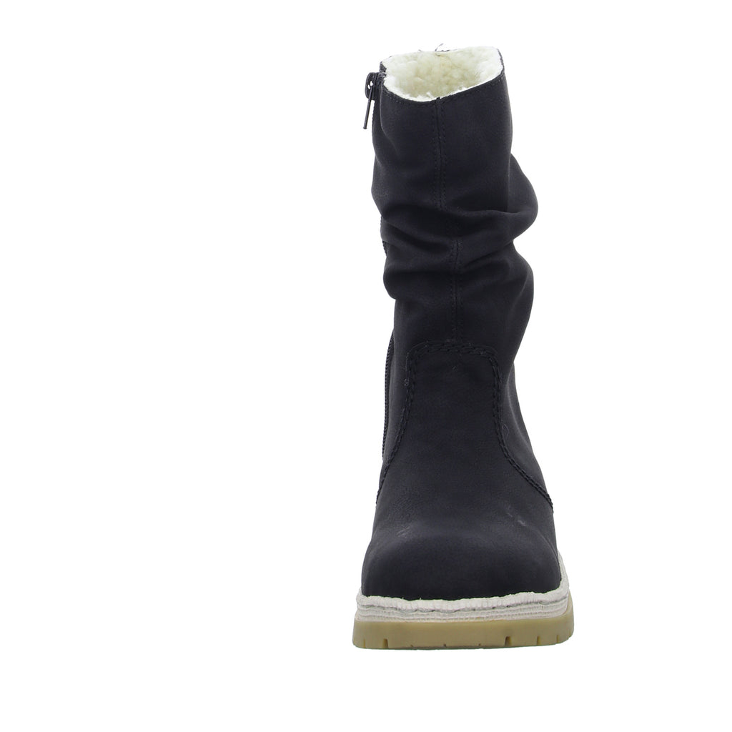 Rieker Schlupf-/Reißverschlußstiefelette Warmfutter bis 35mm Absatz (casual) 2025