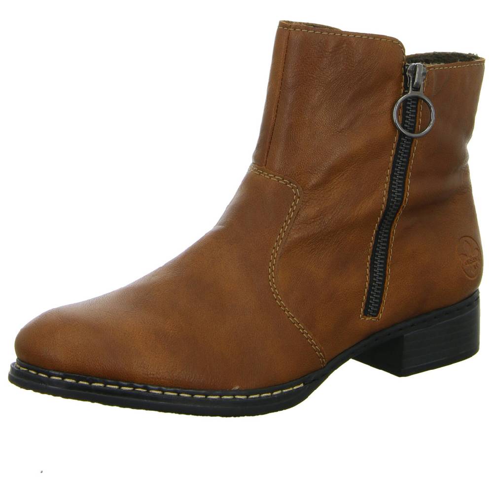 Rieker Schlupf-/Reißverschlußstiefelette Warmfutter bis 35mm Absatz (casual) Günstiger Verkauf