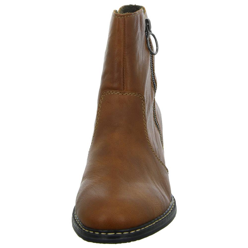 Rieker Schlupf-/Reißverschlußstiefelette Warmfutter bis 35mm Absatz (casual) Günstiger Verkauf