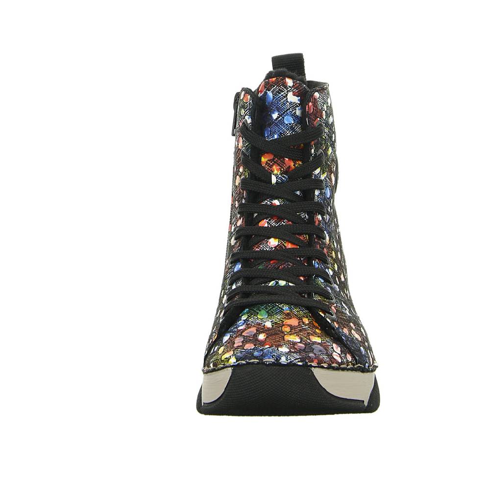 Rieker Schnürstiefelette Warmfutter bis 35mm Absatz (casual) Blitzverkäufe