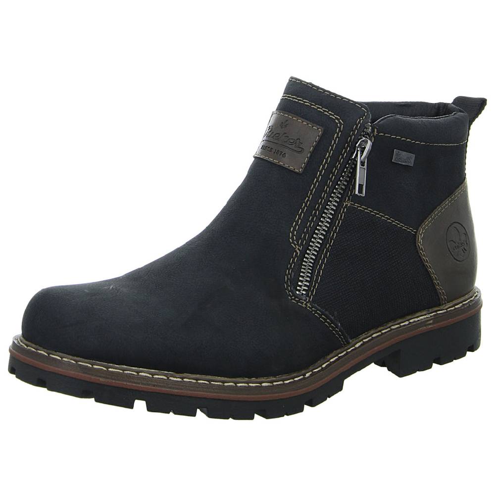 Rieker Schlupf/Reißverschlußstiefelette Kaltfutter Freizeit (casual) Super Sparpreis