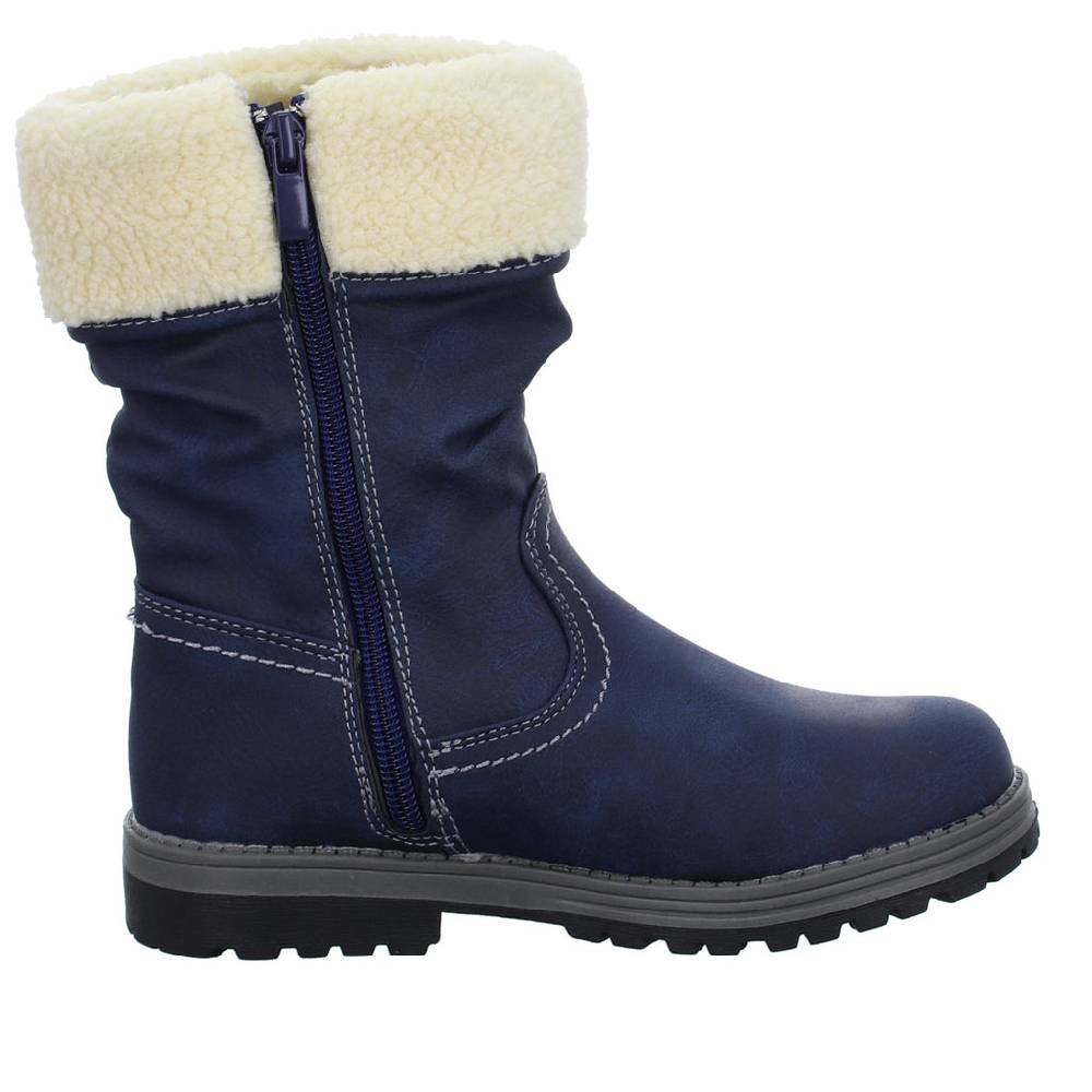 girlZ onlY Schlupf-/Klettstiefelette Warmfutter Heißer Verkauf