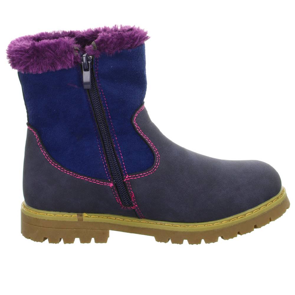 girlZ onlY Schlupf-/Klettstiefelette Warmfutter Exklusive Angebote