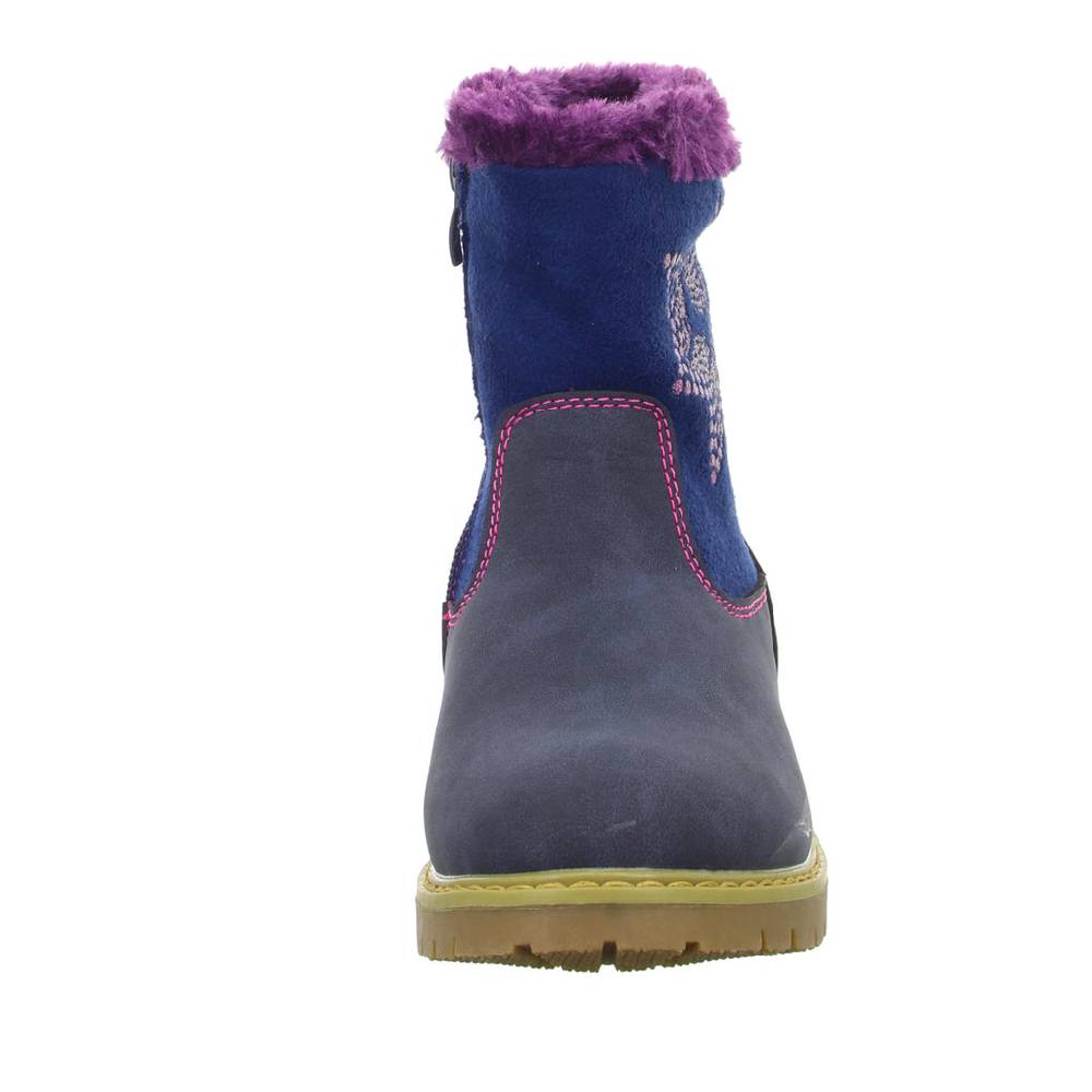 girlZ onlY Schlupf-/Klettstiefelette Warmfutter Exklusive Angebote