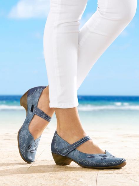Naturläufer Spangenpumps mit tollen Ziernähten Artikelnummer: 1795259 Black Friday