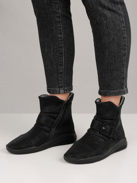 Naturläufer Stiefelette mit auswechselbarer Textileinlage Artikelnummer: 1906602 Riesige Rabatte