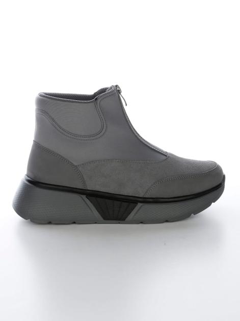 24 Hours Stiefelette mit sportivem Front Zipper Artikelnummer: 1895221 Kostenlose Rückgabe