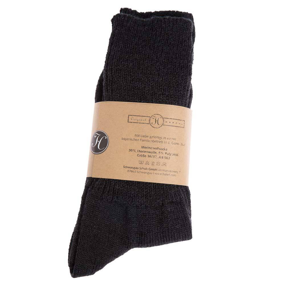 Original Haferl Merinosocken | anthrazit Angebote