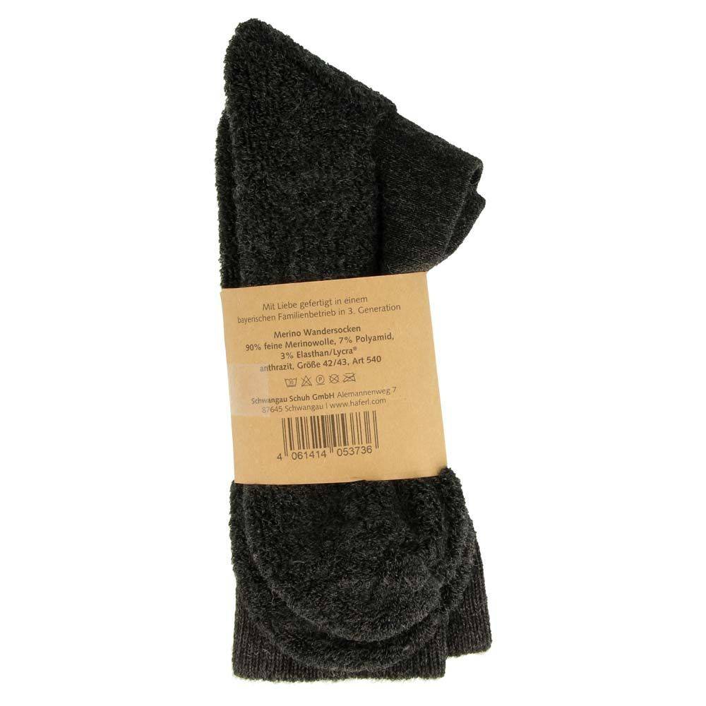 Original Haferl Wandersocken | anthrazit im Angebot