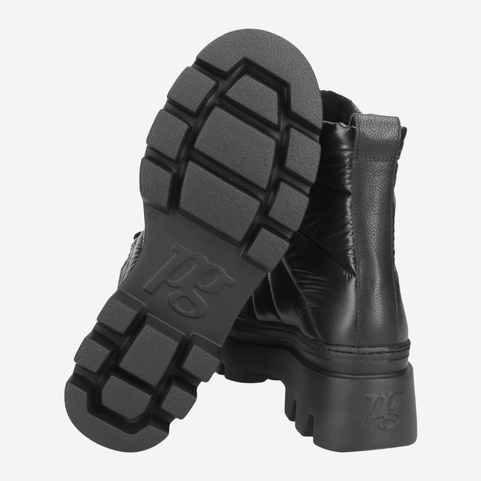 Paul Green SUPER SOFT Schnürbootie mit RELAX-WEITE 9113-002 Kostenloser Versand international