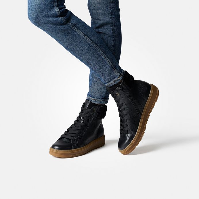 Paul Green Hightop-Pauls mit RELAX-WEITE und Wechselfußbett 5379-016 Begrenztes Angebot