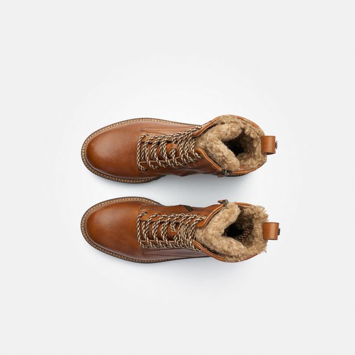 Paul Green Schnürbootie mit Warmfutter 8175-006 Top Angebot